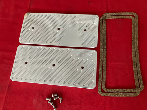 Side covers 292 NESI POWER POLISHED Inline 6 Chevy CNC Billet machined
