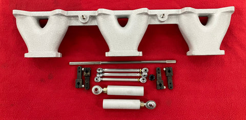 Intake Manifold High Performance Weber Inline 6 Chevrolet 250 - 292